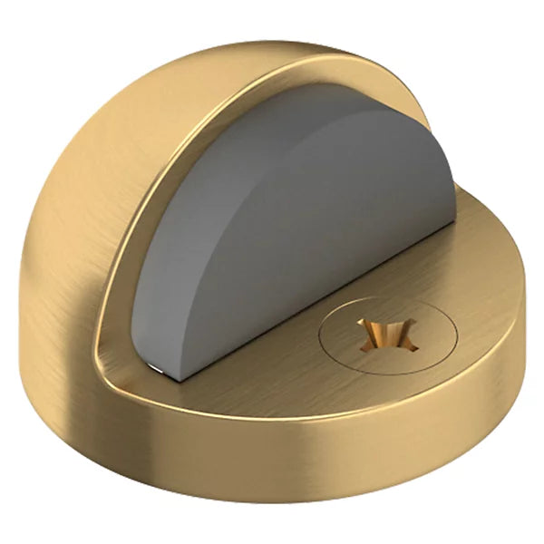 Baldwin - Estate Collection - Door Stops - 4005 Half Dome Floor Mounted Door Bumper