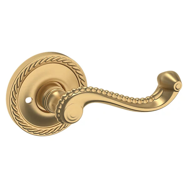 Baldwin - Estate Collection - Pre-Configured Door Knobs & Levers - 5104 Door Lever w/ 5004 Rose