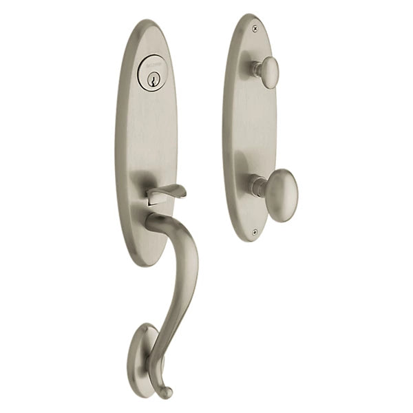 Baldwin - Estate Collection - Tubular Entry Handlesets - Blakely Emergency Egress Handleset w/ 5025 Egg Knob