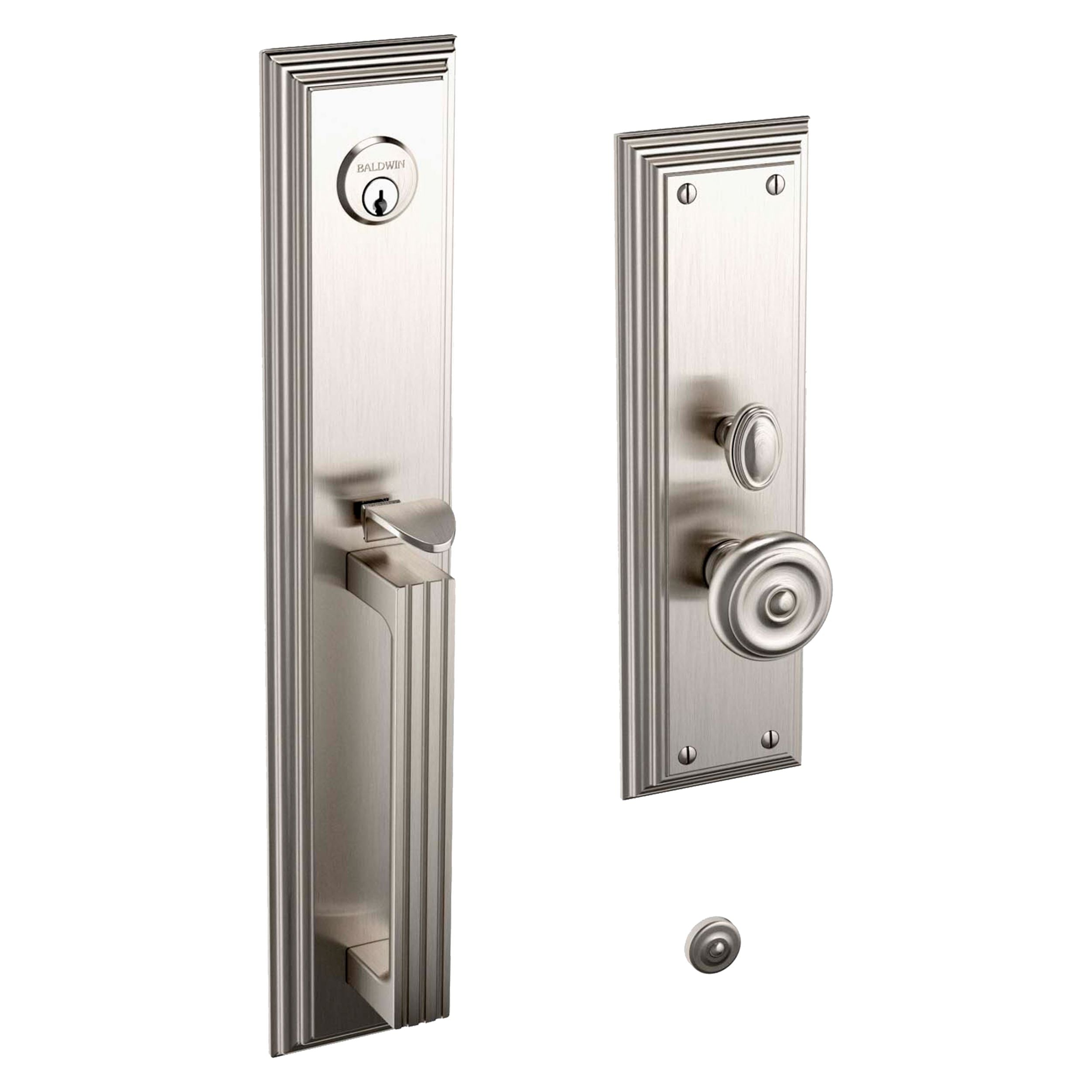 Baldwin - Estate Collection - Mortise Entry Handlesets - Tremont 6542 Mortise Handleset (Trim ONLY)