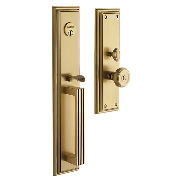 Baldwin - Estate Collection - Mortise Entry Handlesets - Tremont 6542 Mortise Handleset (Trim ONLY)