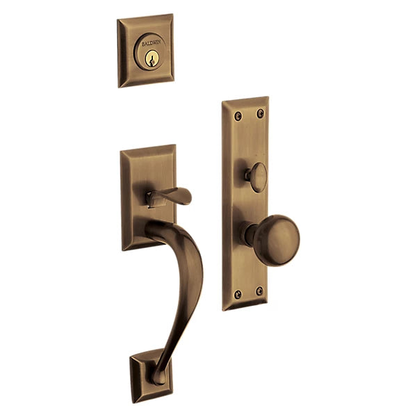 Baldwin - Estate Collection - Mortise Entry Handlesets - Concord 6571 Mortise Handleset (Trim ONLY)