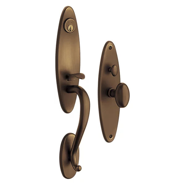 Baldwin - Estate Collection - Mortise Entry Handlesets - Springfield 6573 Mortise Handleset (Trim ONLY)