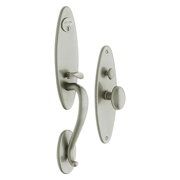 Baldwin - Estate Collection - Mortise Entry Handlesets - Springfield 6573 Mortise Handleset (Trim ONLY)