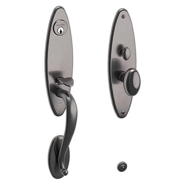 Baldwin - Estate Collection - Mortise Entry Handlesets - Springfield 6573 Mortise Handleset (Trim ONLY)