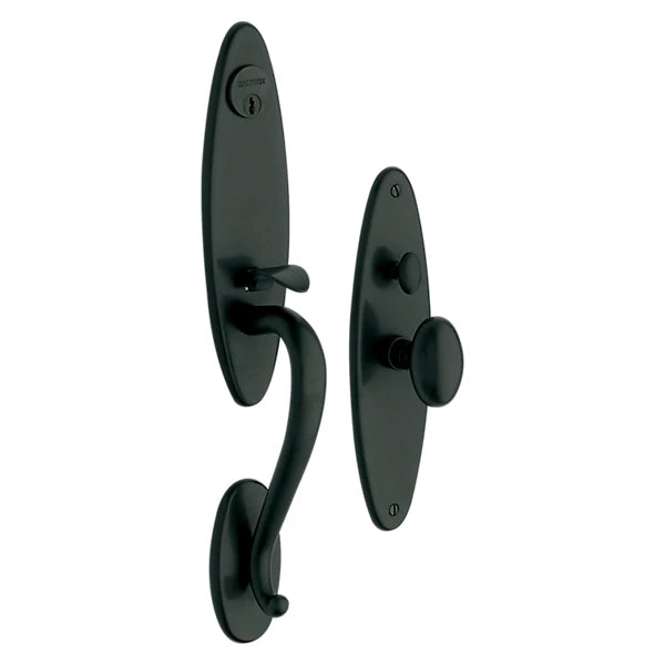 Baldwin - Estate Collection - Mortise Entry Handlesets - Springfield 6573 Mortise Handleset (Trim ONLY)