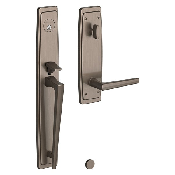 Baldwin - Estate Collection - Mortise Entry Handlesets - Palm Springs 6921 Mortise Handleset (Trim ONLY)