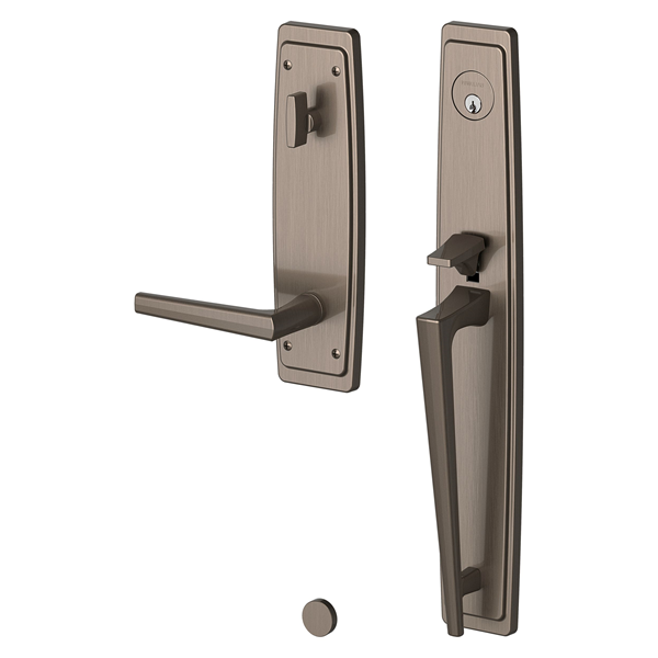 Baldwin - Estate Collection - Mortise Entry Handlesets - Palm Springs 6921 Mortise Handleset (Trim ONLY)