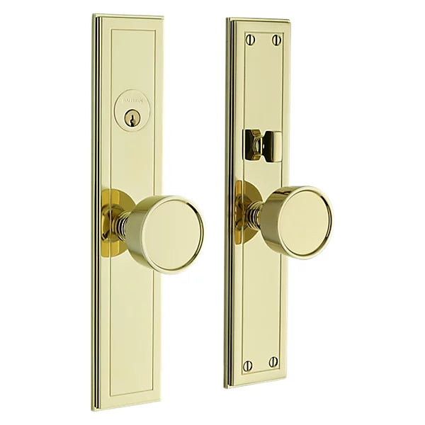 Baldwin - Estate Collection - Mortise Entry Handlesets - Hollywood Hills Knob Trim 6945 Mortise Handleset (Trim ONLY)