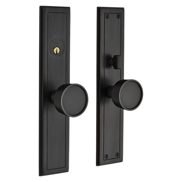 Baldwin - Estate Collection - Mortise Entry Handlesets - Hollywood Hills Knob Trim 6945 Mortise Handleset (Trim ONLY)