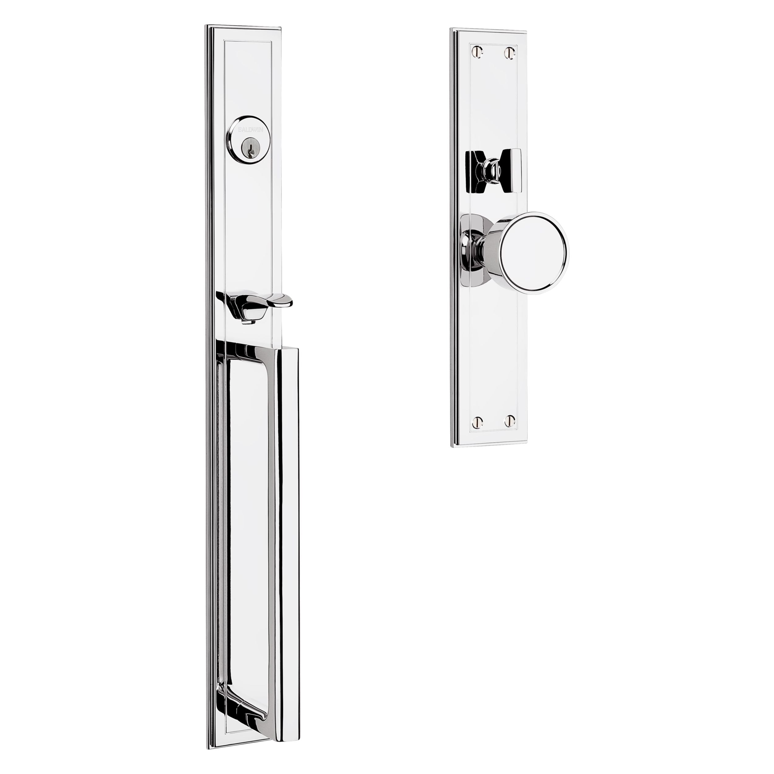 Baldwin - Estate Collection - Mortise Entry Handlesets - Hollywood Hills 6946 Mortise Handleset (Trim ONLY)