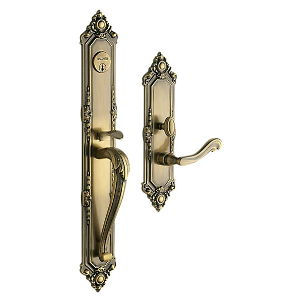 Baldwin - Estate Collection - Mortise Entry Handlesets - Kensington 6950 Mortise Handleset (Trim ONLY)