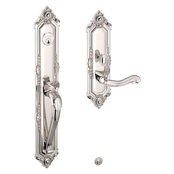 Baldwin - Estate Collection - Mortise Entry Handlesets - Kensington 6950 Mortise Handleset (Trim ONLY)