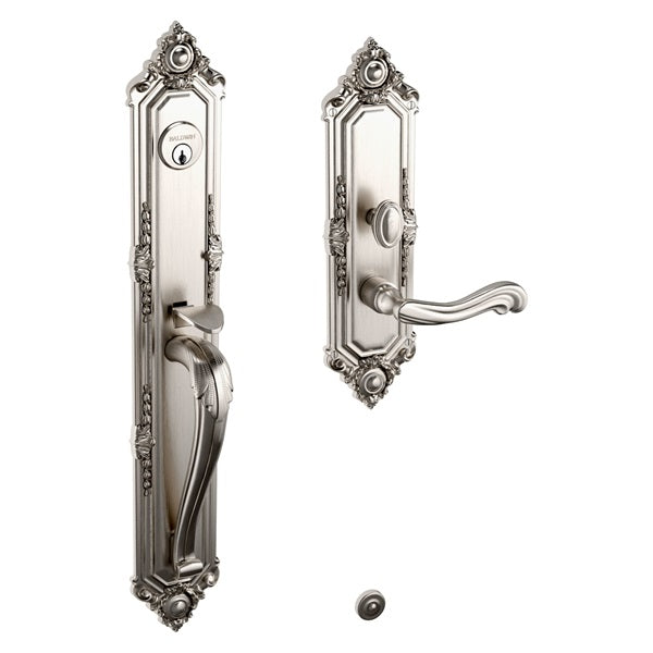 Baldwin - Estate Collection - Mortise Entry Handlesets - Kensington 6950 Mortise Handleset (Trim ONLY)