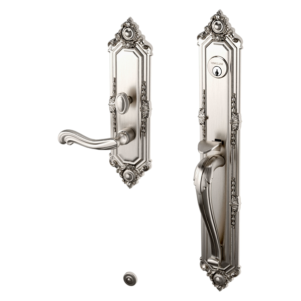 Baldwin - Estate Collection - Mortise Entry Handlesets - Kensington 6950 Mortise Handleset (Trim ONLY)