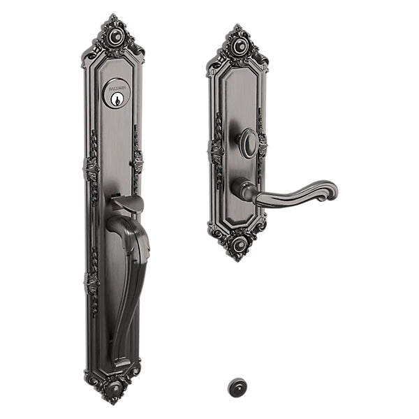 Baldwin - Estate Collection - Mortise Entry Handlesets - Kensington 6950 Mortise Handleset (Trim ONLY)