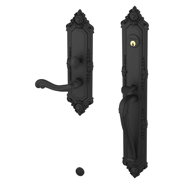 Baldwin - Estate Collection - Mortise Entry Handlesets - Kensington 6950 Mortise Handleset (Trim ONLY)