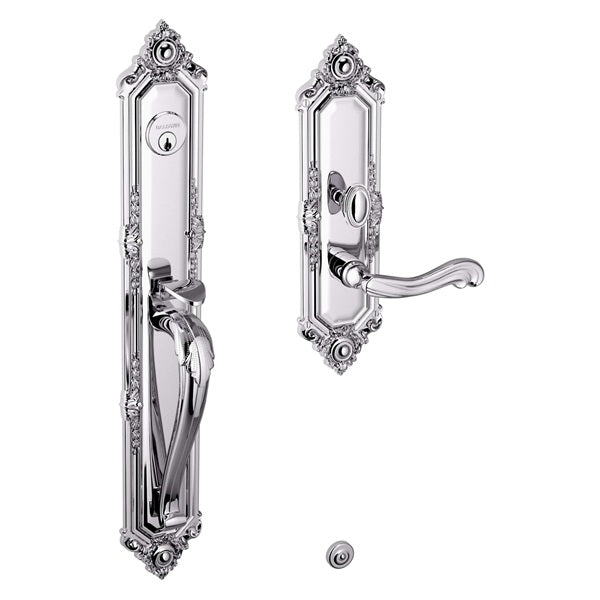 Baldwin - Estate Collection - Mortise Entry Handlesets - Kensington 6950 Mortise Handleset (Trim ONLY)