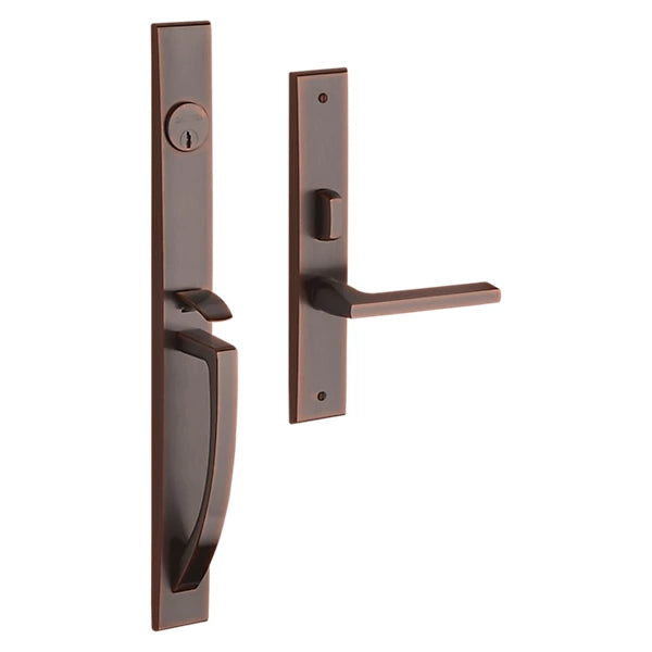 Baldwin - Estate Collection - Mortise Entry Handlesets - Lakeshore 6966 Mortise Handleset (Trim ONLY)