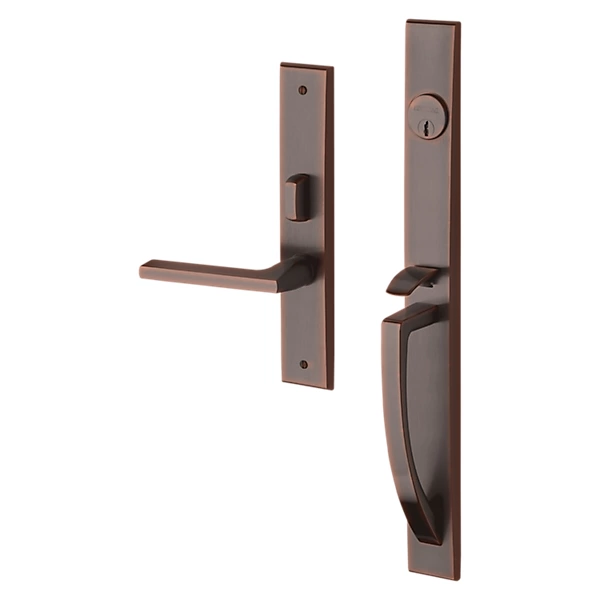 Baldwin - Estate Collection - Mortise Entry Handlesets - Lakeshore 6966 Mortise Handleset (Trim ONLY)