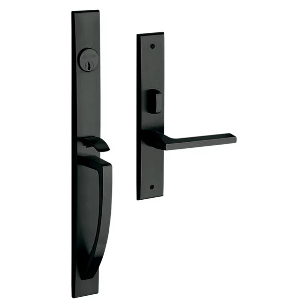 Baldwin - Estate Collection - Mortise Entry Handlesets - Lakeshore 6966 Mortise Handleset (Trim ONLY)