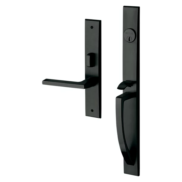 Baldwin - Estate Collection - Mortise Entry Handlesets - Lakeshore 6966 Mortise Handleset (Trim ONLY)