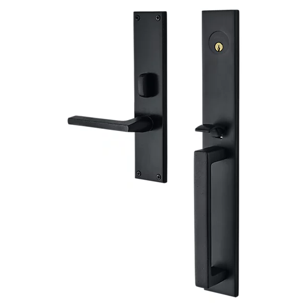 Baldwin - Estate Collection - Mortise Entry Handlesets - Minneapolis 16" 6976 Mortise Handleset (Trim ONLY)