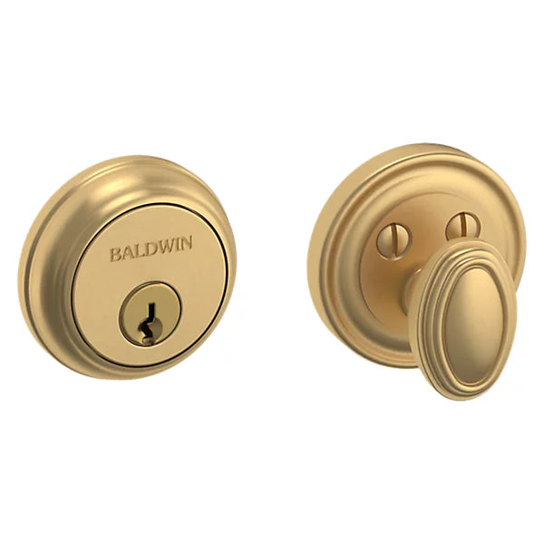 Baldwin - Estate Collection - Deadbolts - 8031 Traditional Deadbolt (Single Cylinder - 1-5/8" Door Prep)