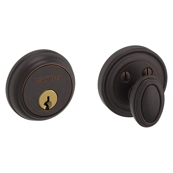 Baldwin - Estate Collection - Deadbolts - 8031 Traditional Deadbolt (Single Cylinder - 1-5/8" Door Prep)