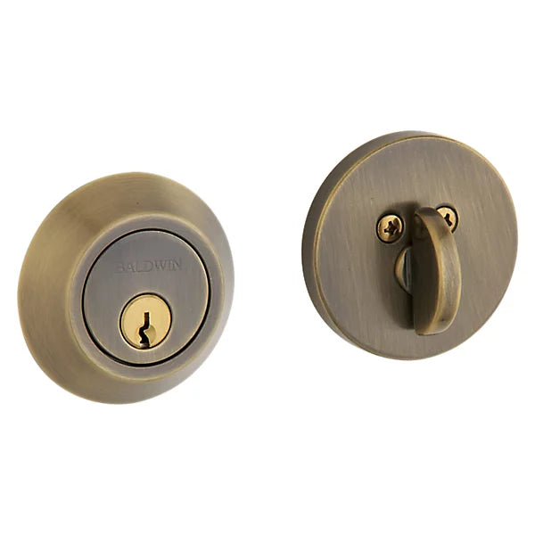 Baldwin - Estate Collection - Deadbolts - 8241 Contemporary Deadbolt (Single Cylinder - 2-1/8" Door Prep)