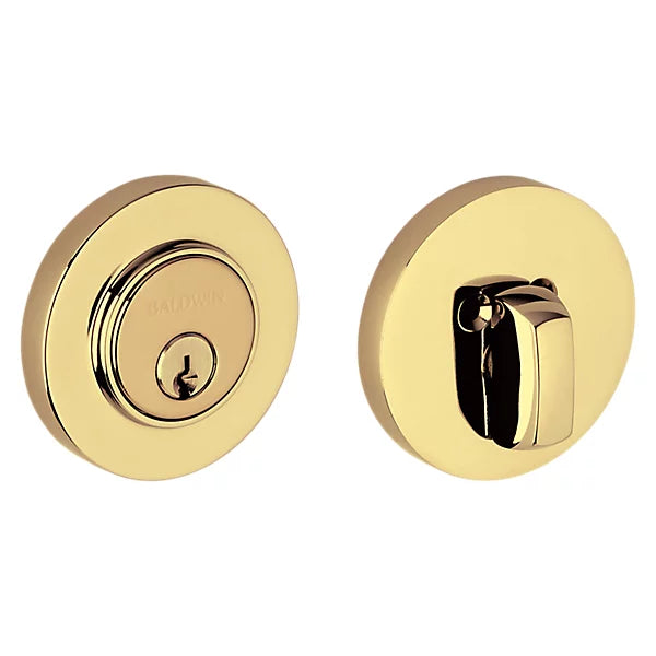 Baldwin - Estate Collection - Deadbolts - 8244 Contemporary Deadbolt (Single Cylinder - 2-1/8" Door Prep)