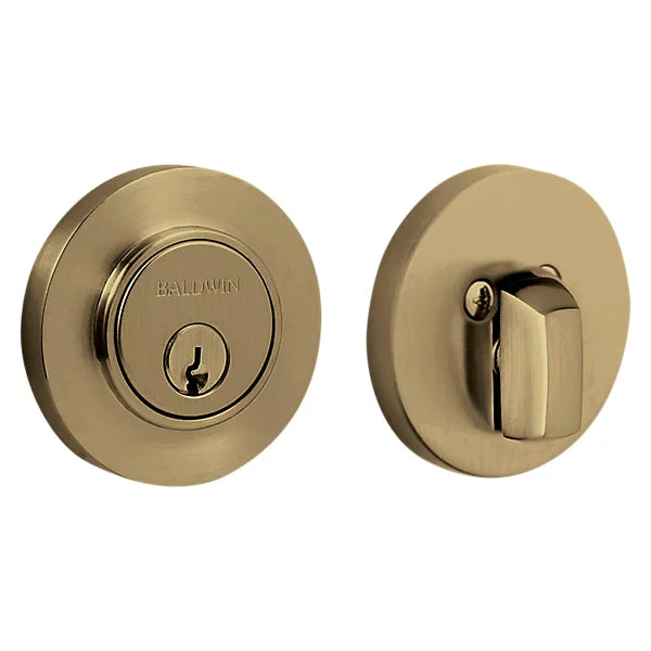 Baldwin - Estate Collection - Deadbolts - 8244 Contemporary Deadbolt (Single Cylinder - 2-1/8" Door Prep)