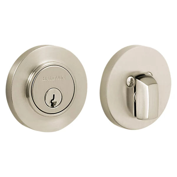 Baldwin - Estate Collection - Deadbolts - 8244 Contemporary Deadbolt (Single Cylinder - 2-1/8" Door Prep)