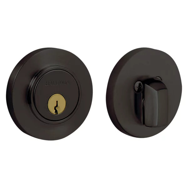 Baldwin - Estate Collection - Deadbolts - 8244 Contemporary Deadbolt (Single Cylinder - 2-1/8" Door Prep)