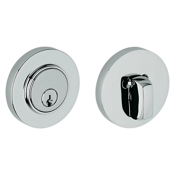 Baldwin - Estate Collection - Deadbolts - 8244 Contemporary Deadbolt (Single Cylinder - 2-1/8" Door Prep)