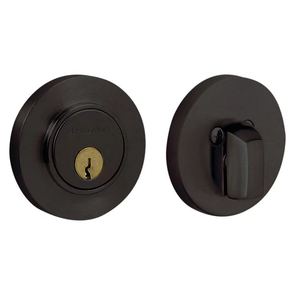 Baldwin - Estate Collection - Deadbolts - 8244 Contemporary Deadbolt (Single Cylinder - 2-1/8" Door Prep)