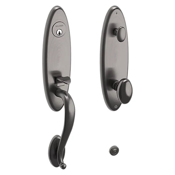 Baldwin - Estate Collection - Tubular Entry Handlesets - Blakely Emergency Egress Handleset w/ 5025 Egg Knob