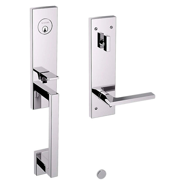 Baldwin - Estate Collection - Tubular Entry Handlesets - Minneapolis 3/4 Escutcheon Emergency Egress Handleset w/ 5162 Minneapolis Lever