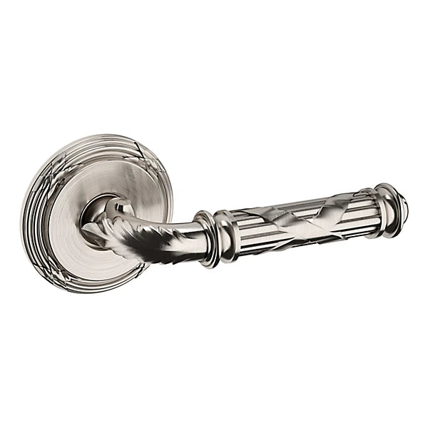 Baldwin - Estate Collection - Pre-Configured Door Knobs & Levers - 5122 Edinburgh Door Lever w/ 5021 Rose