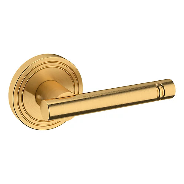 Baldwin - Estate Collection - Pre-Configured Door Knobs & Levers - 5138 Door Lever w/ 5047 Rose