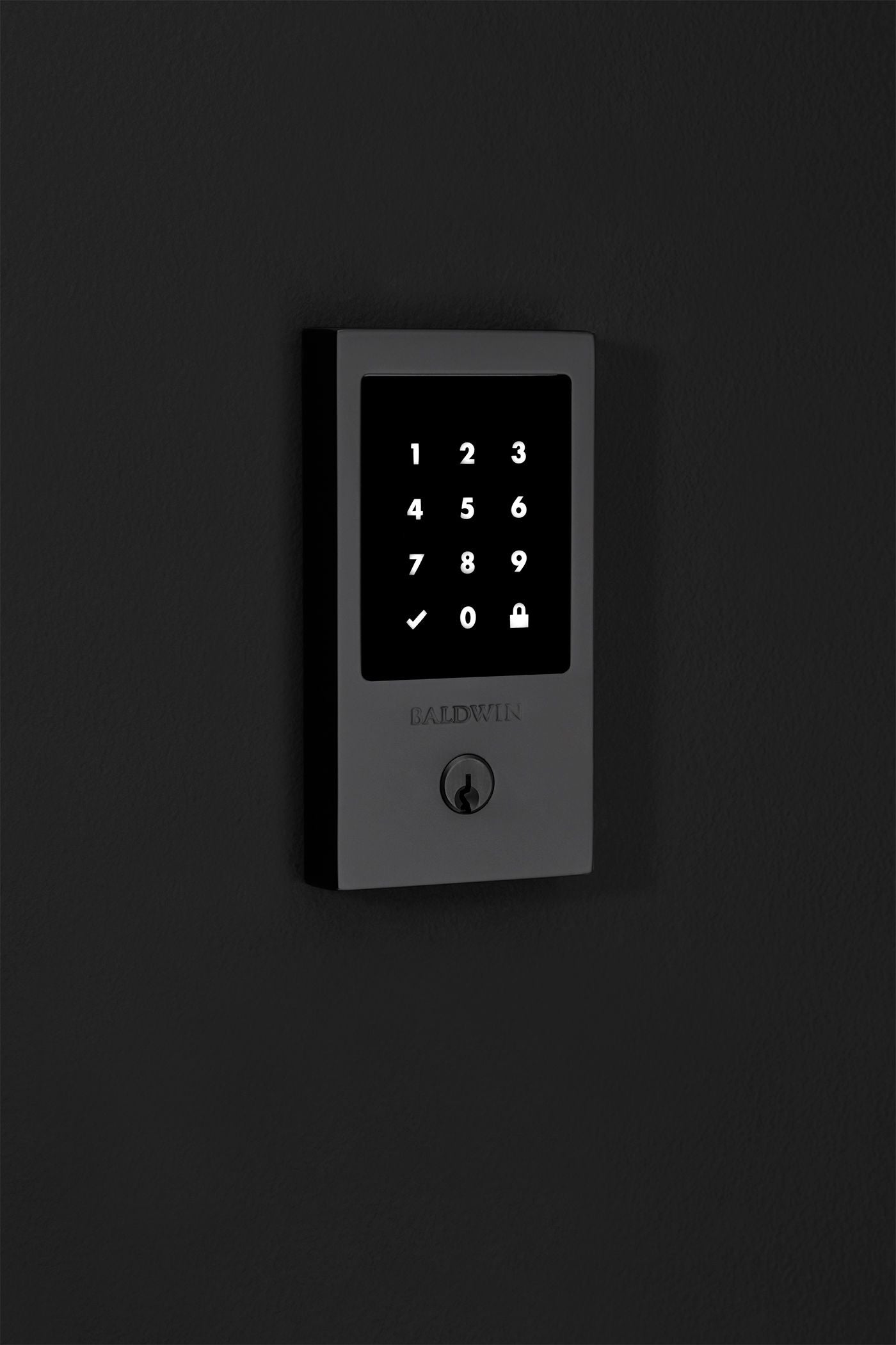 Baldwin - Estate Collection - Deadbolts - Minneapolis Touchscreen Deadbolt w/ Z-Wave Technology