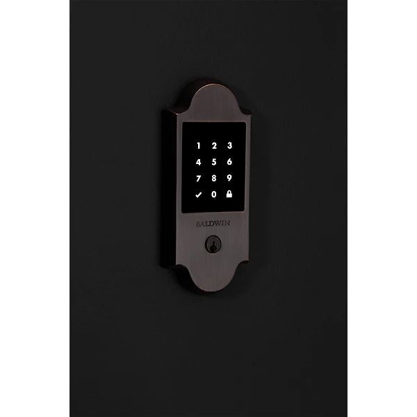 Baldwin - Estate Collection - Deadbolts - Boulder Touchscreen Deadbolt w/ Z-Wave Technology