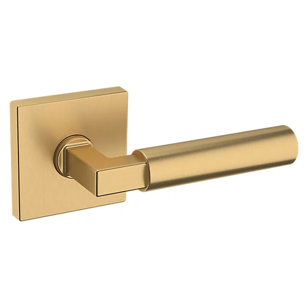 Baldwin - Estate Collection - Knobs & Levers - L029 Gramercy Door Lever w/ R017 Rose