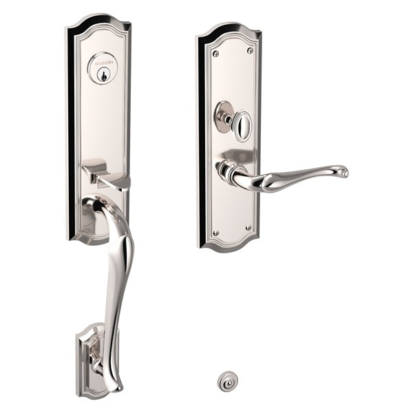 Baldwin - Estate Collection - Mortise Entry Handlesets - Bethpage 3/4 Escutcheon M522 Mortise Handleset w/ Lever (Trim ONLY)