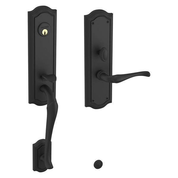 Baldwin - Estate Collection - Mortise Entry Handlesets - Bethpage 3/4 Escutcheon M522 Mortise Handleset w/ Lever (Trim ONLY)