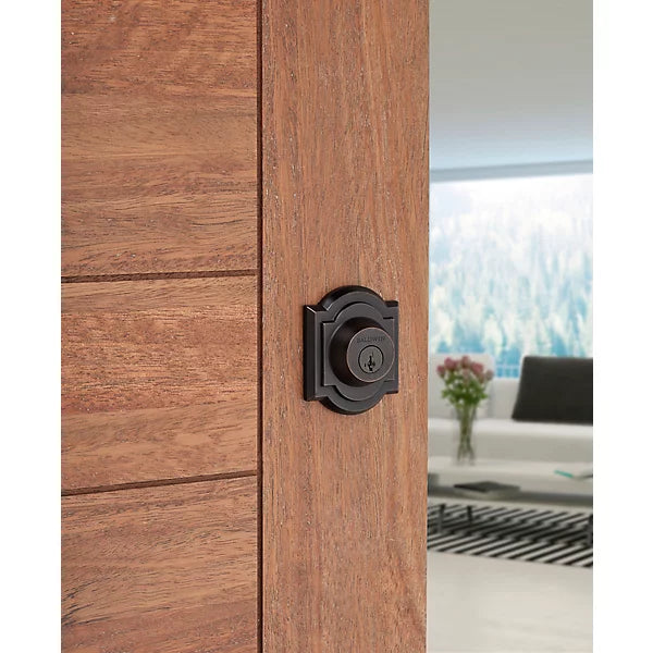 Baldwin - Prestige Collection - Deadbolts - Single Cylinder Arch Deadbolt In Venetian Bronze