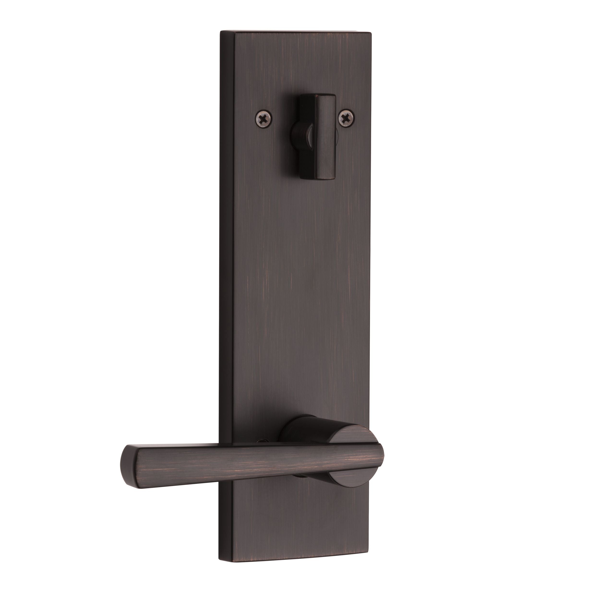 Baldwin - Prestige Collection - Tubular Entry Handlesets - Spyglass (SPE) Lever Handleset w/ Spyglass Lever In Venetian Bronze