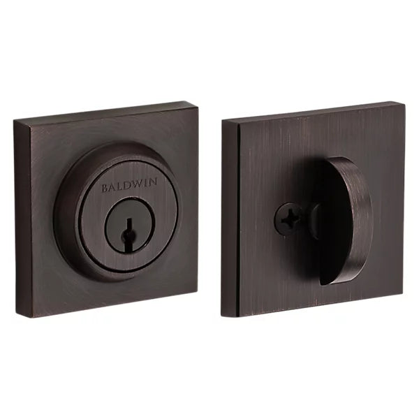 Baldwin - Reserve Collection - Deadbolts - Contemporary Sqaure Deadbolt (CSD)