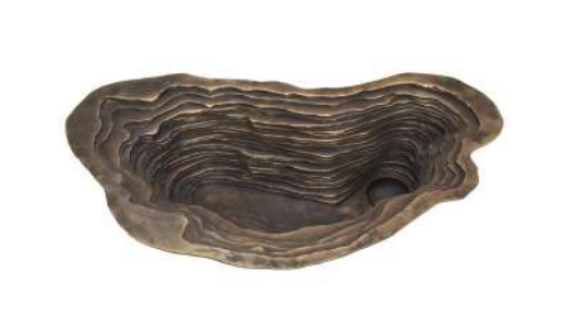 Lenova Sinks - Above Counter - BZ-02 Bronze Pond Bathroom Sink - 27"