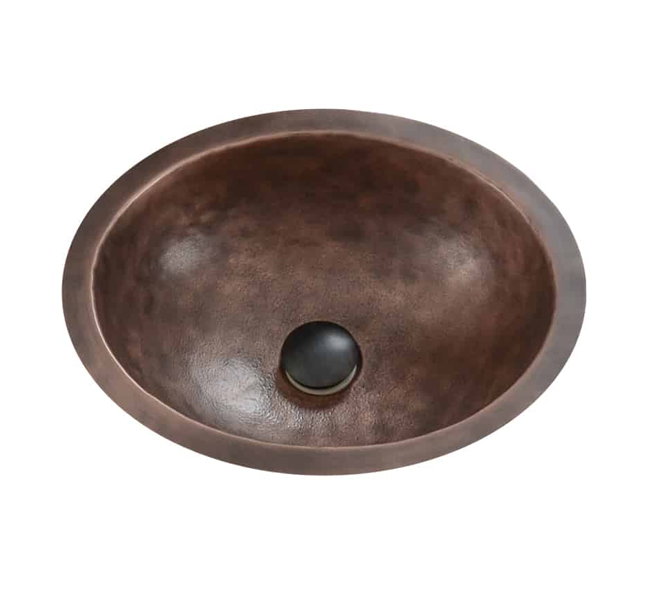 Lenova Sinks - Undermount - CB-123 Copper Bathroom Sink - 17"